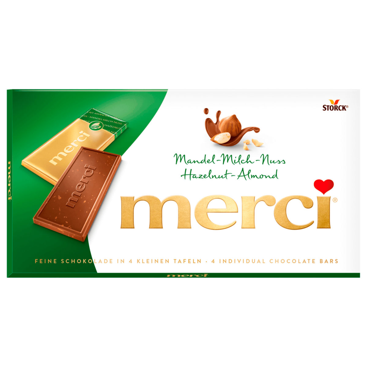 merci Chocolade Amandel-Melk-Noot 100g