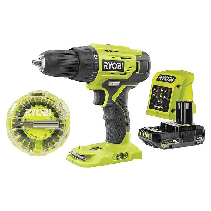 Ryobi ONE+ Accuschroefboormachine R18DD4-1C20CO