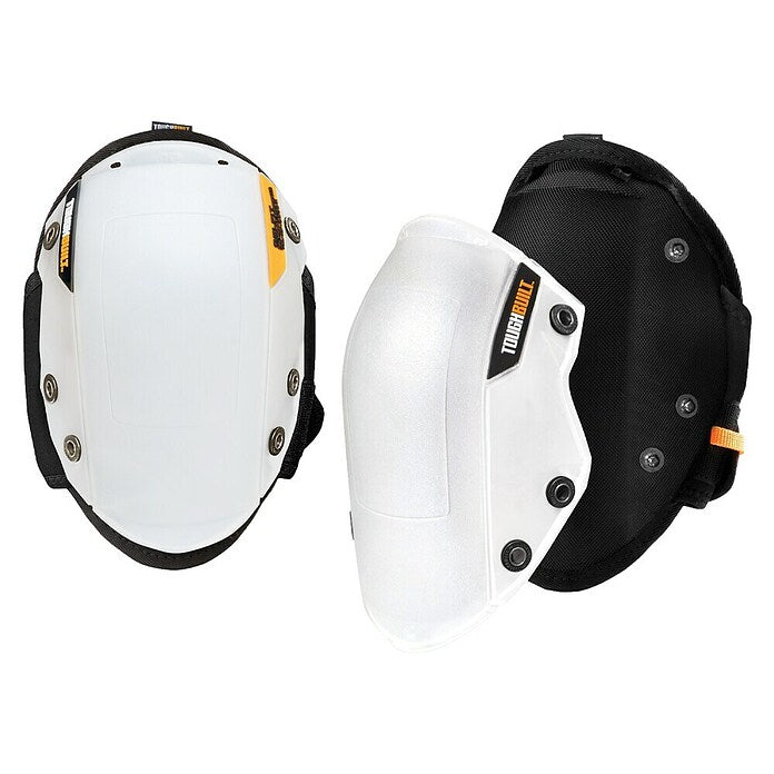 ToughBuilt Kniebeschermers (Zwart/Wit, Rond)