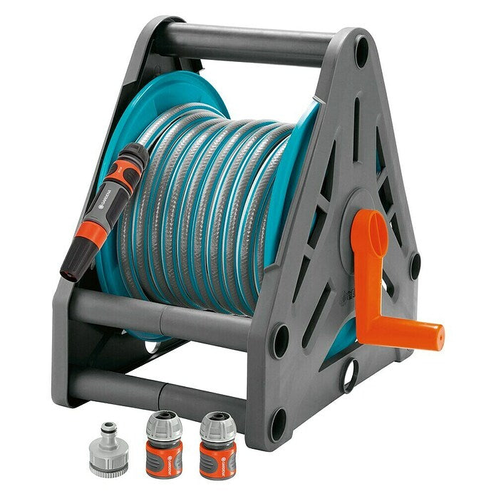 Gardena Slanghouder Set Compleet (Slanglengte: 15 m, 6 -delig)