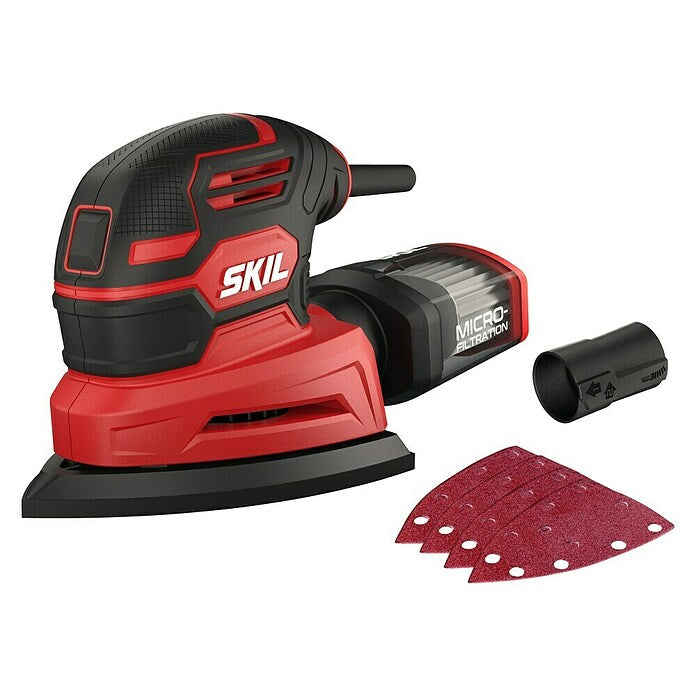 Skil Elektrische universele schuurmachine 7260 AA (100 W, Onbelaste oscillatiefrequentie: 24.000 tpm, Diameter oscillerende beweging: 1,6 mm)