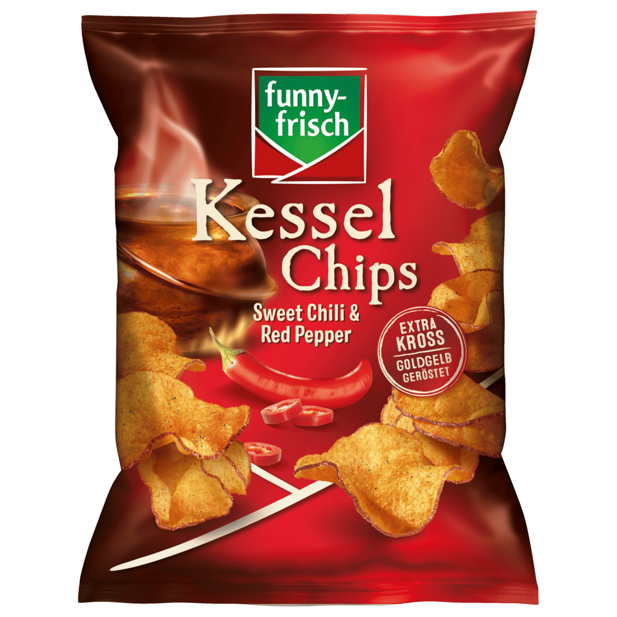 Funny-frisch Kessel Chips Sweet Chili 120g