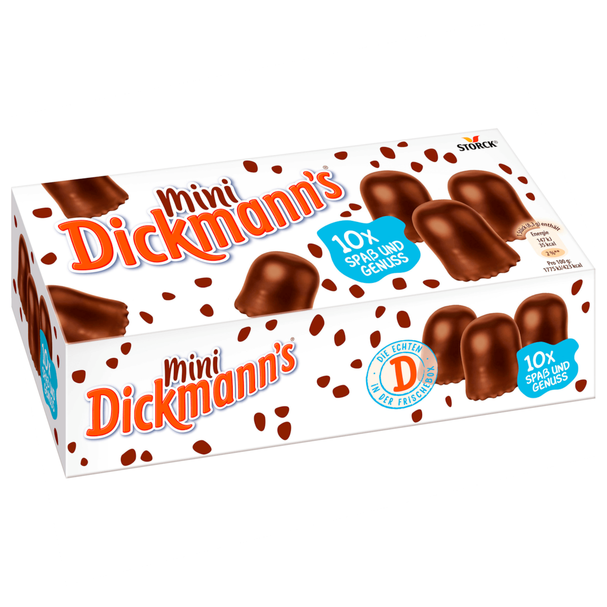 Mini Dickmann's Choco 83g, 10 Stuks