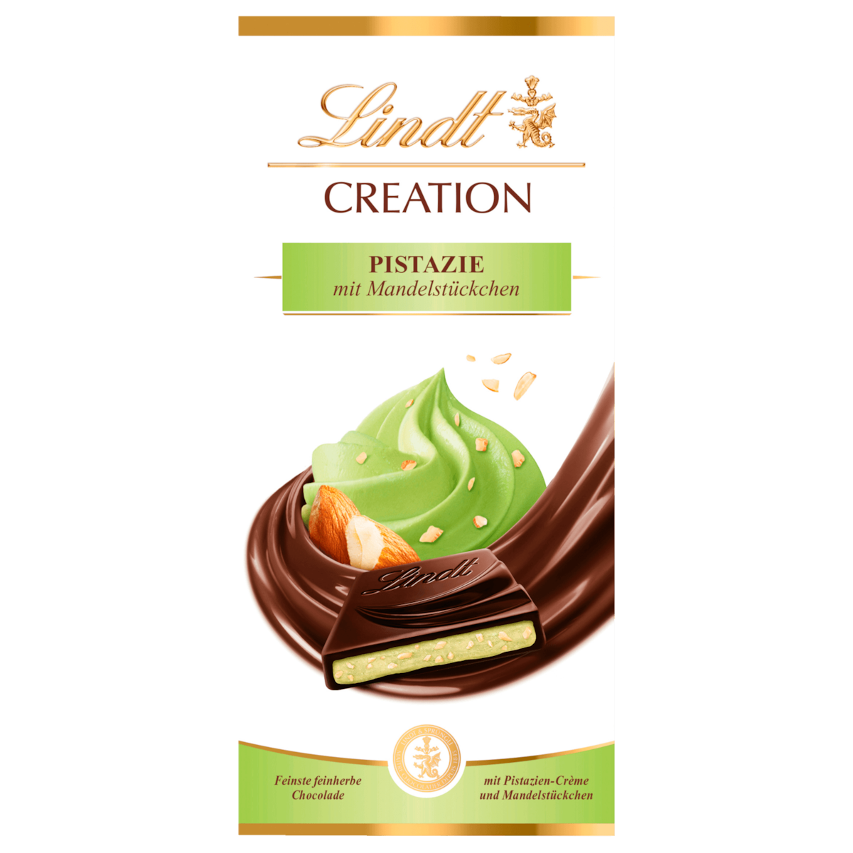 Lindt Creation Pistache Halfbitter-Chocolade 148g