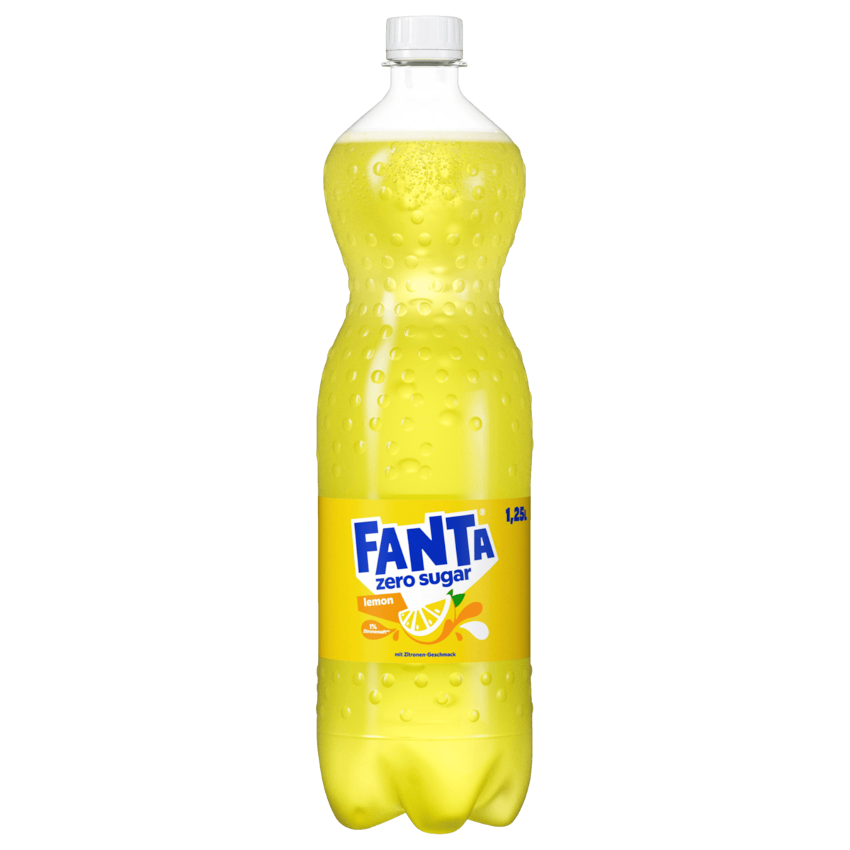 Fanta Lemon Zero Suiker 1,25l