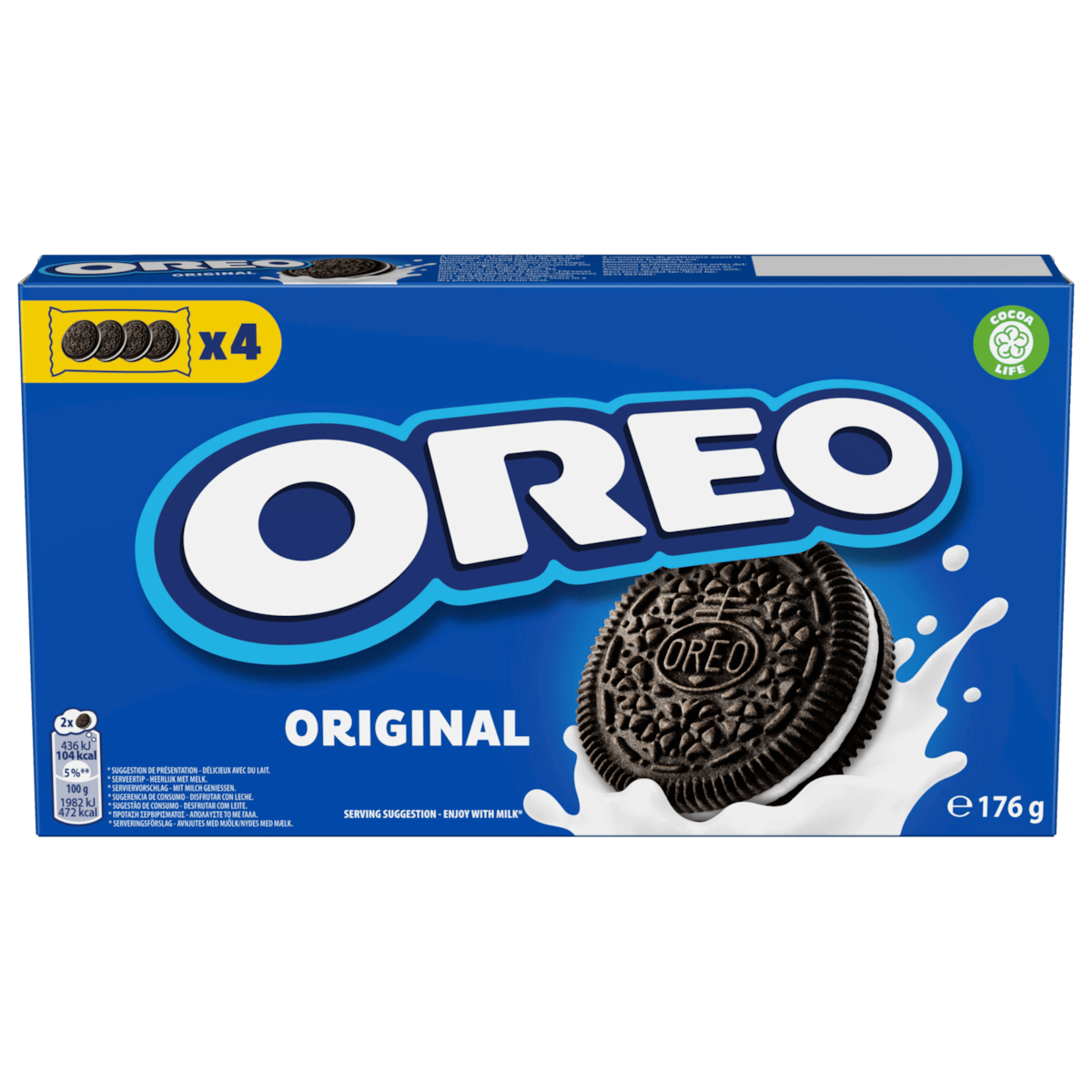 Oreo Cookies Original 176g