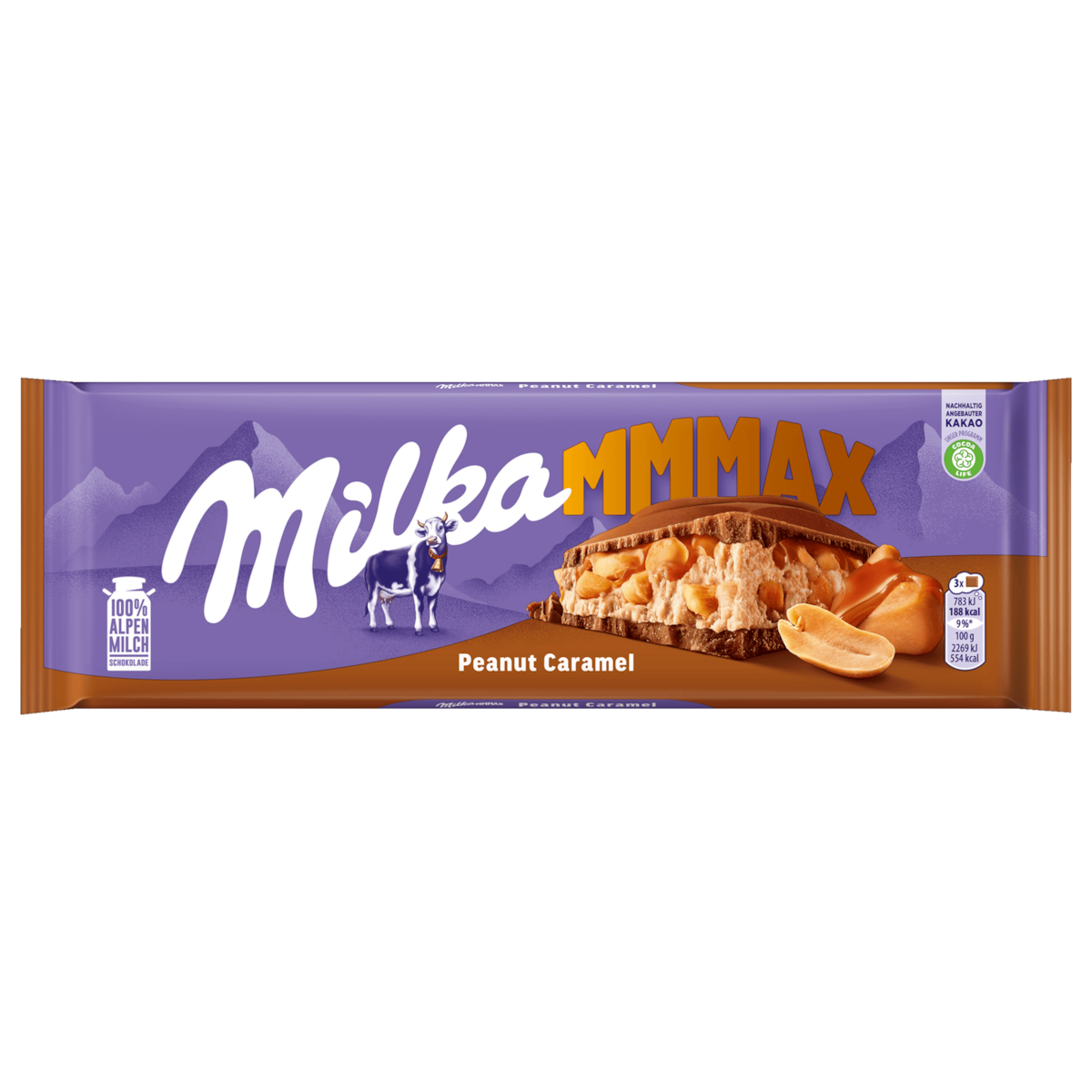 Milka Chocolade Peanut Caramel 276g