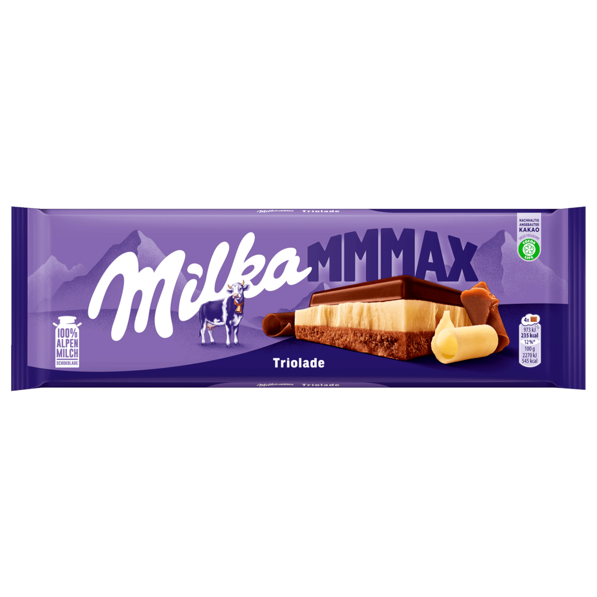 Milka Chocolade Triolade 280g