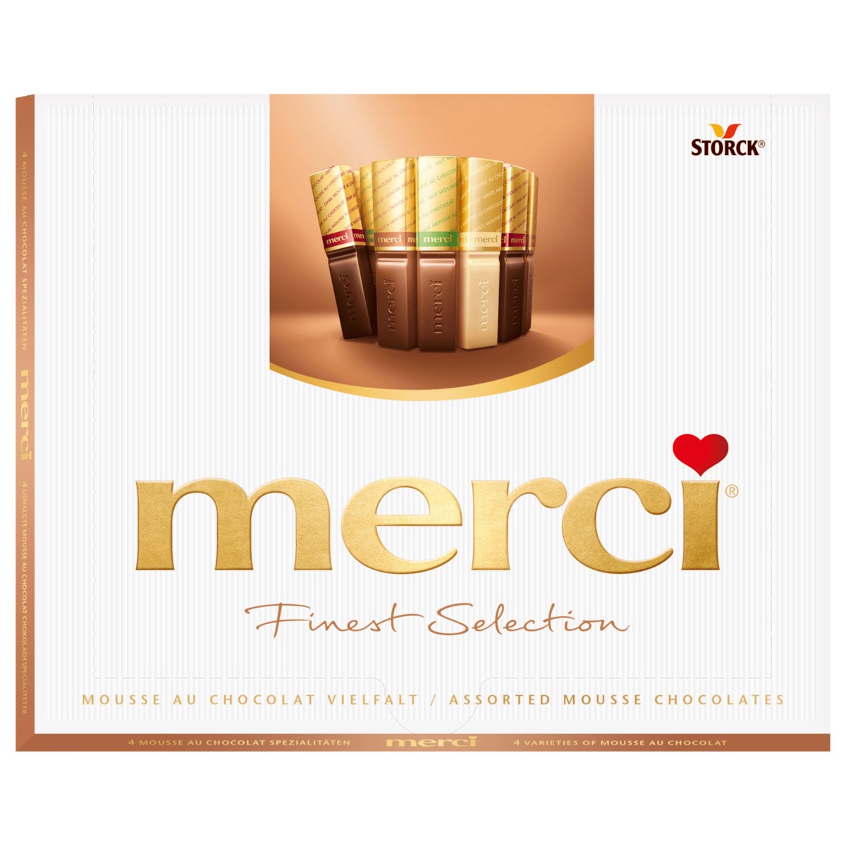 Merci Mousse Chocolat 210g