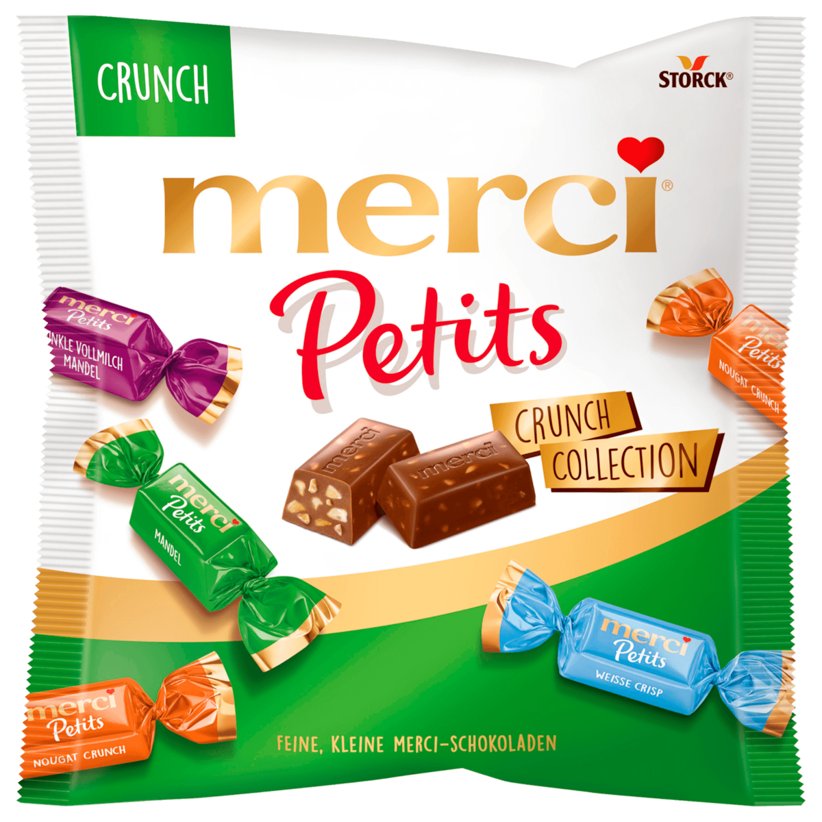 Merci Petits Crunch Collection 125g