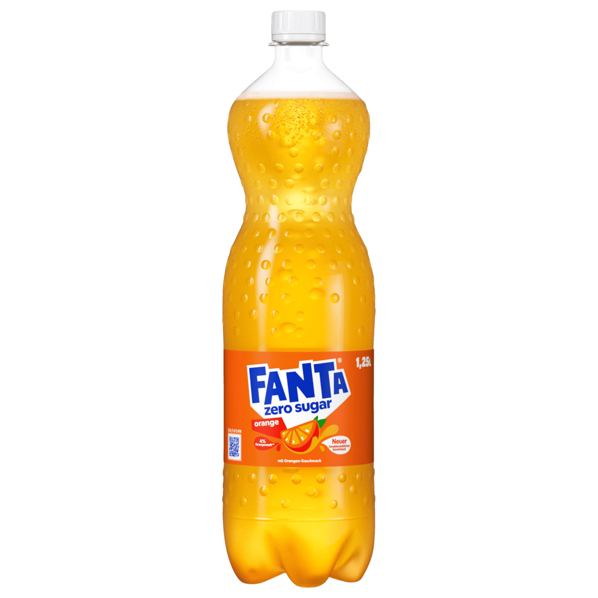 Fanta Orange Zero Suiker 1,25l