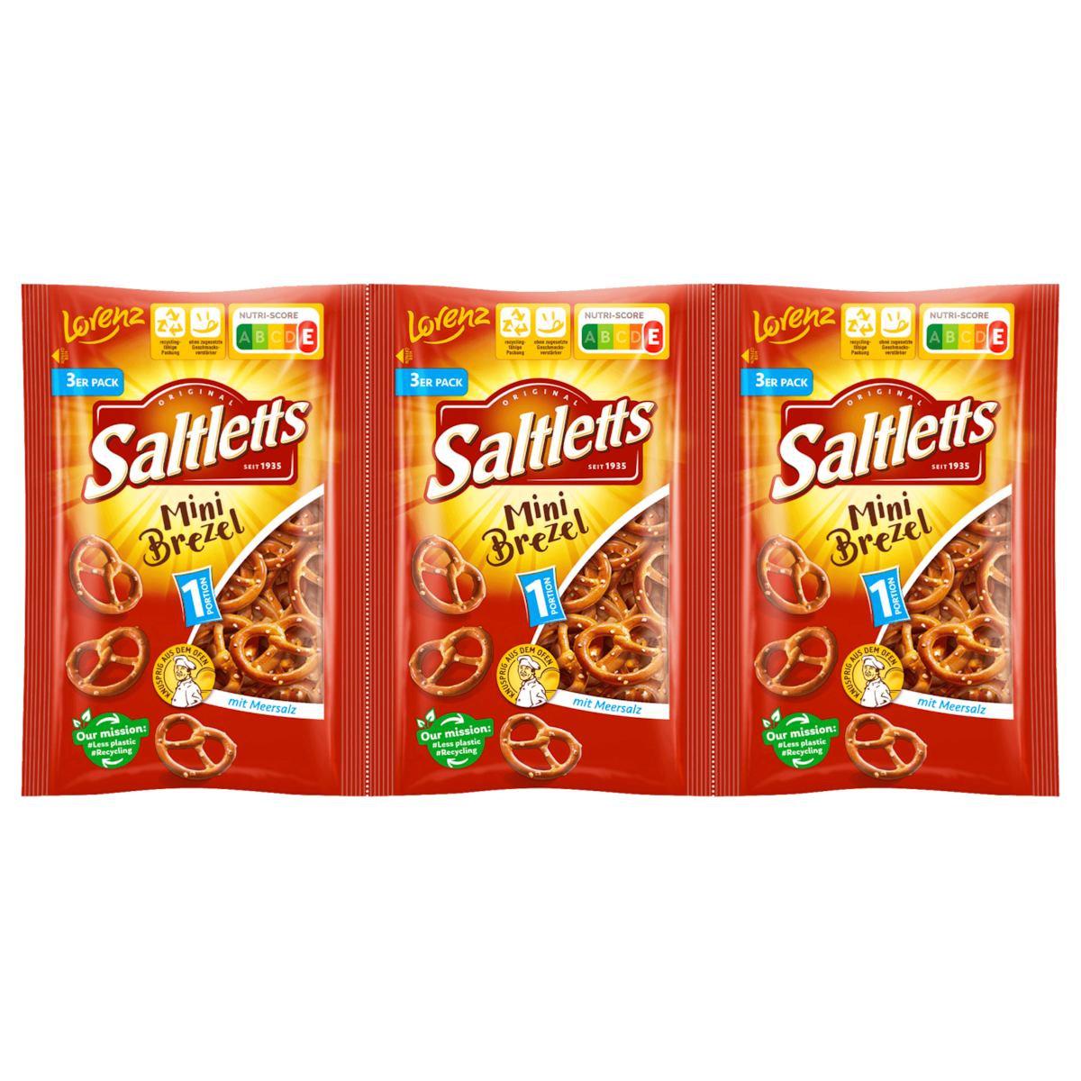 Lorenz Saltletts Mini Brezel 3x40g