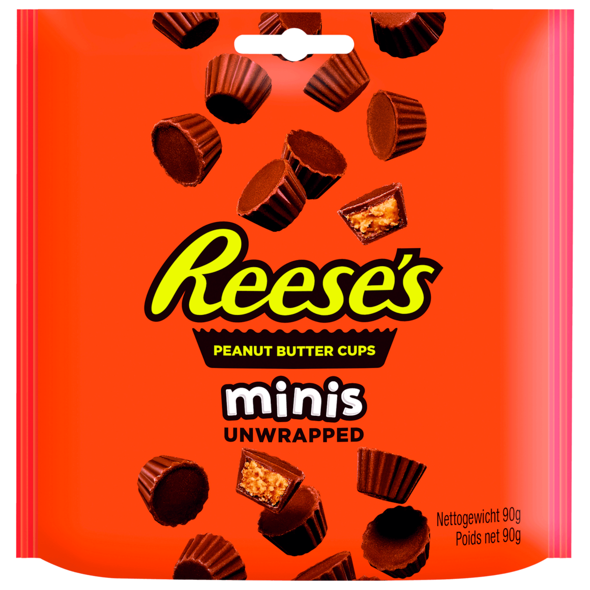 Reese's Peanut Butter Cups minis unwrapped 90g