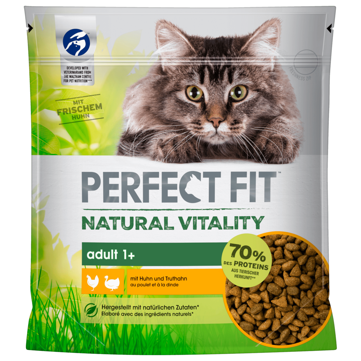 Perfect Fit Katze Natural Vitality Kip & Kalkoen 650g