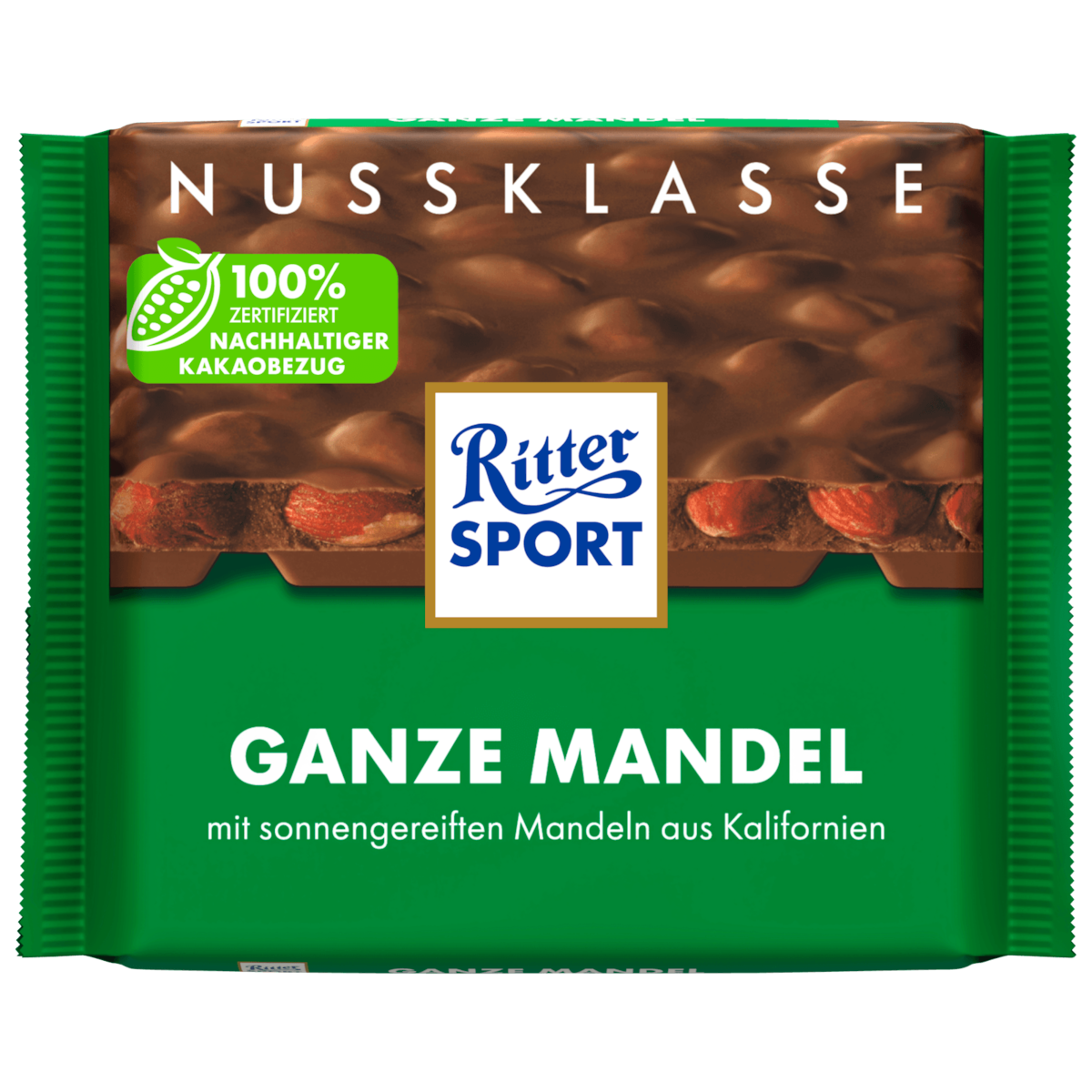 Ritter Sport Notenklasse Hele Amandel 100g
