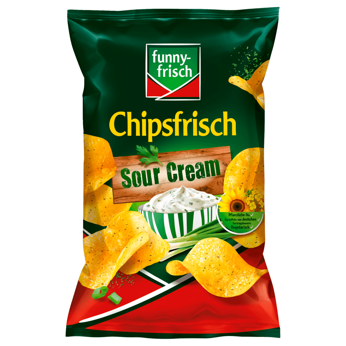 Funny-frisch Chipsfrisch Sour Cream 150g