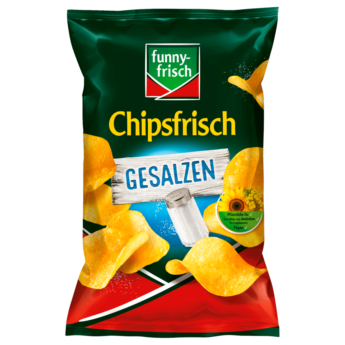 Funny-frisch Chipsfrisch Gesalzen 150g