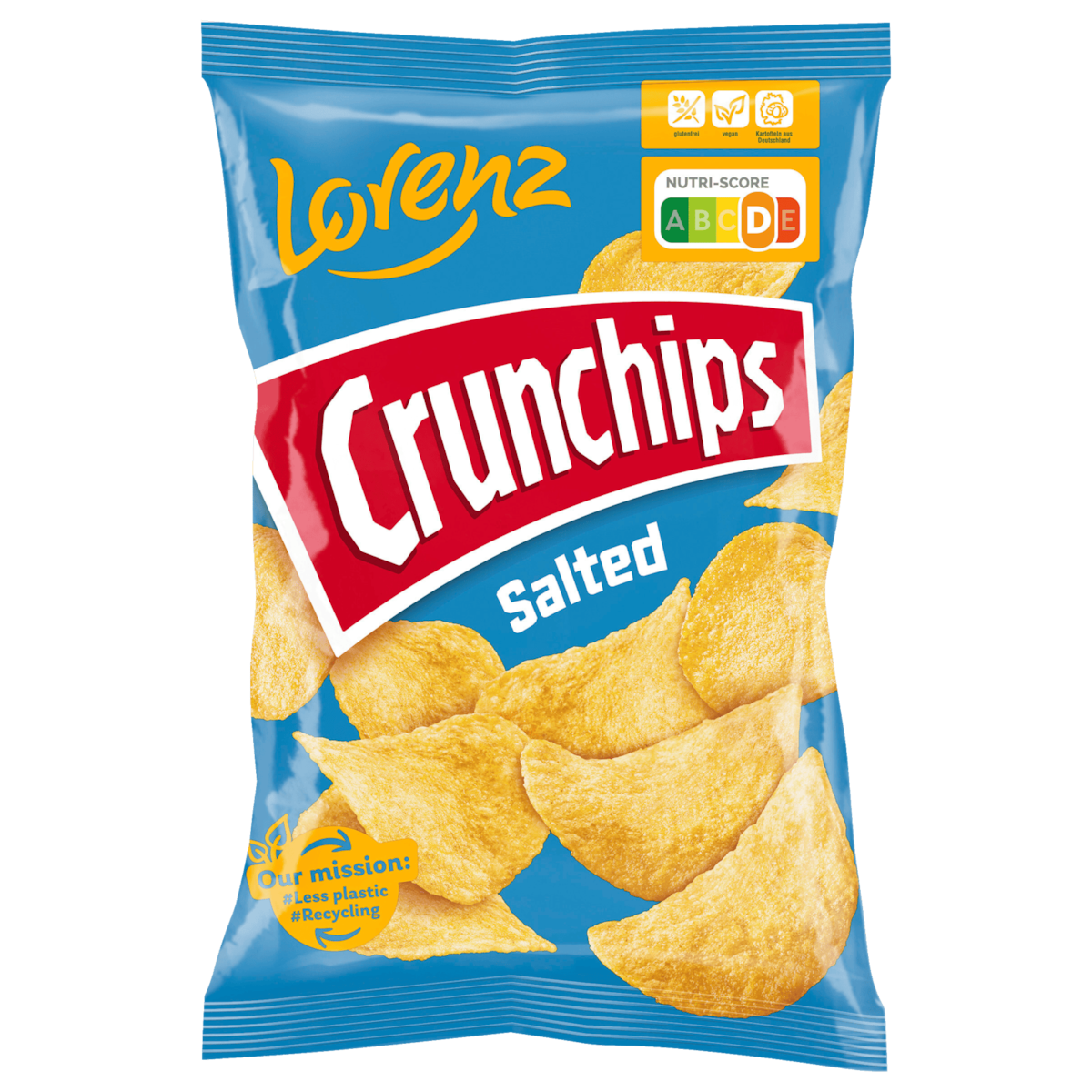 Lorenz Crunchips Salted 150g