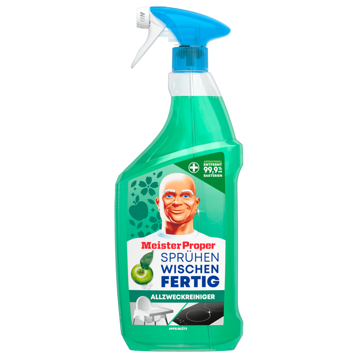 Meister Proper Allesreiniger Sprühen Wischen Fertig 800ml