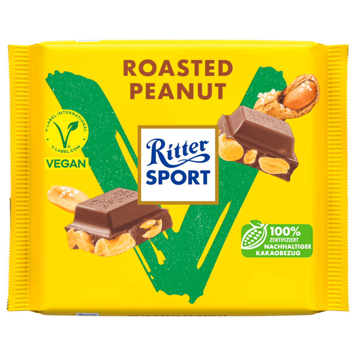 Ritter Sport Roasted Peanut vegan 100g