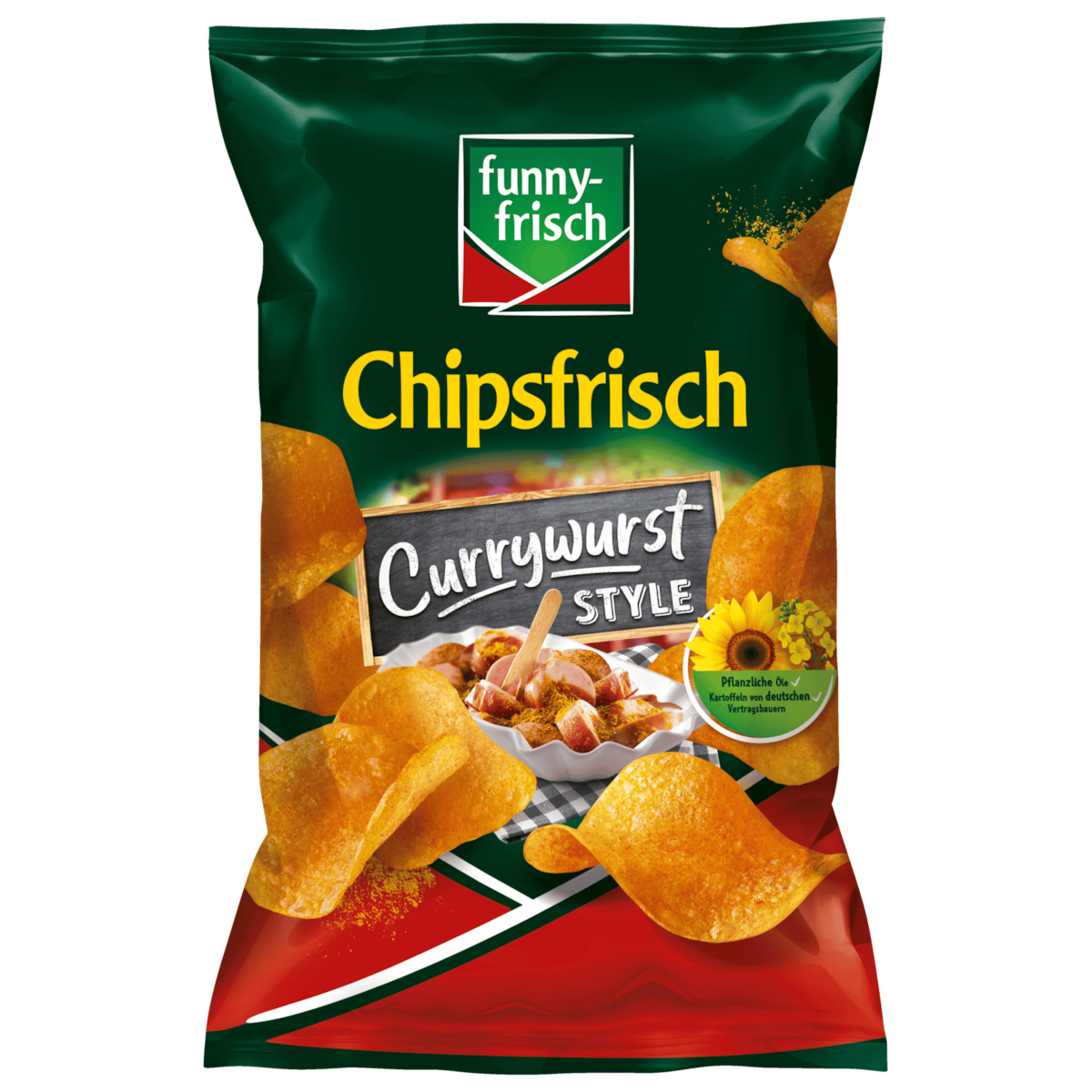 Funny-frisch Chipsfrisch Currywurst Style 150g
