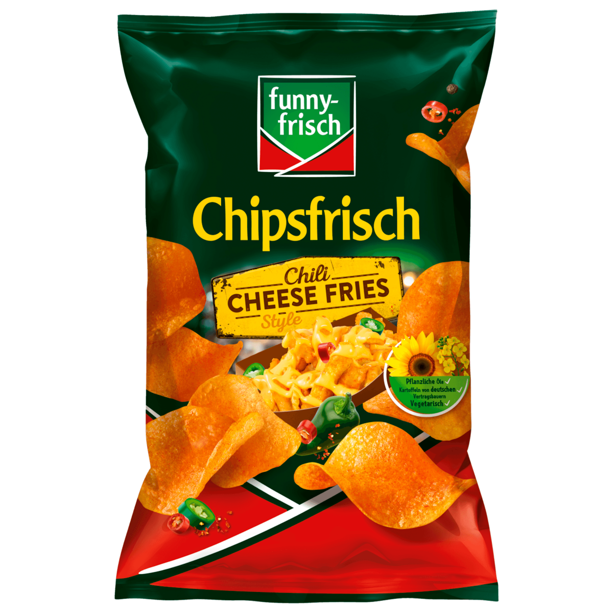 Funny-frisch Chipsfrisch Chili Cheese Fries 150g
