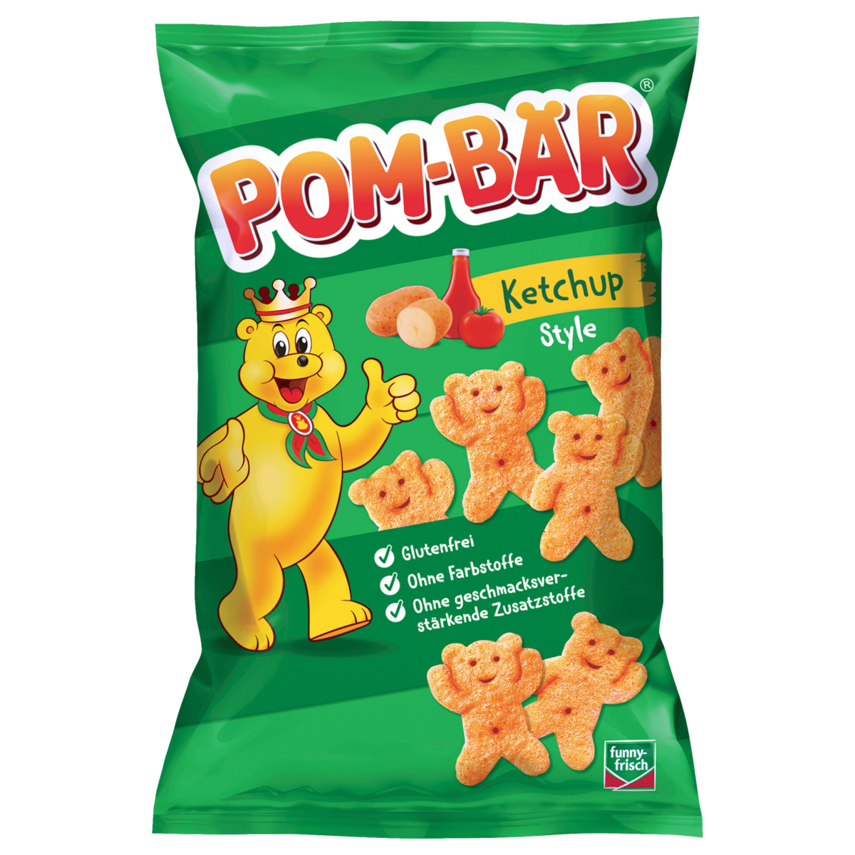 Funny-frisch Pom-Bär Ketchup Style 75g