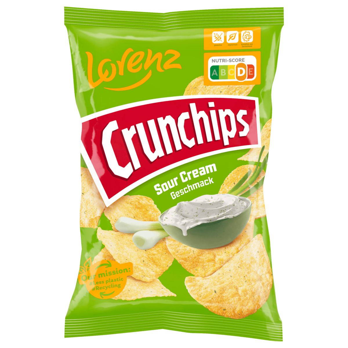 Lorenz Crunchips Sour Cream 150g