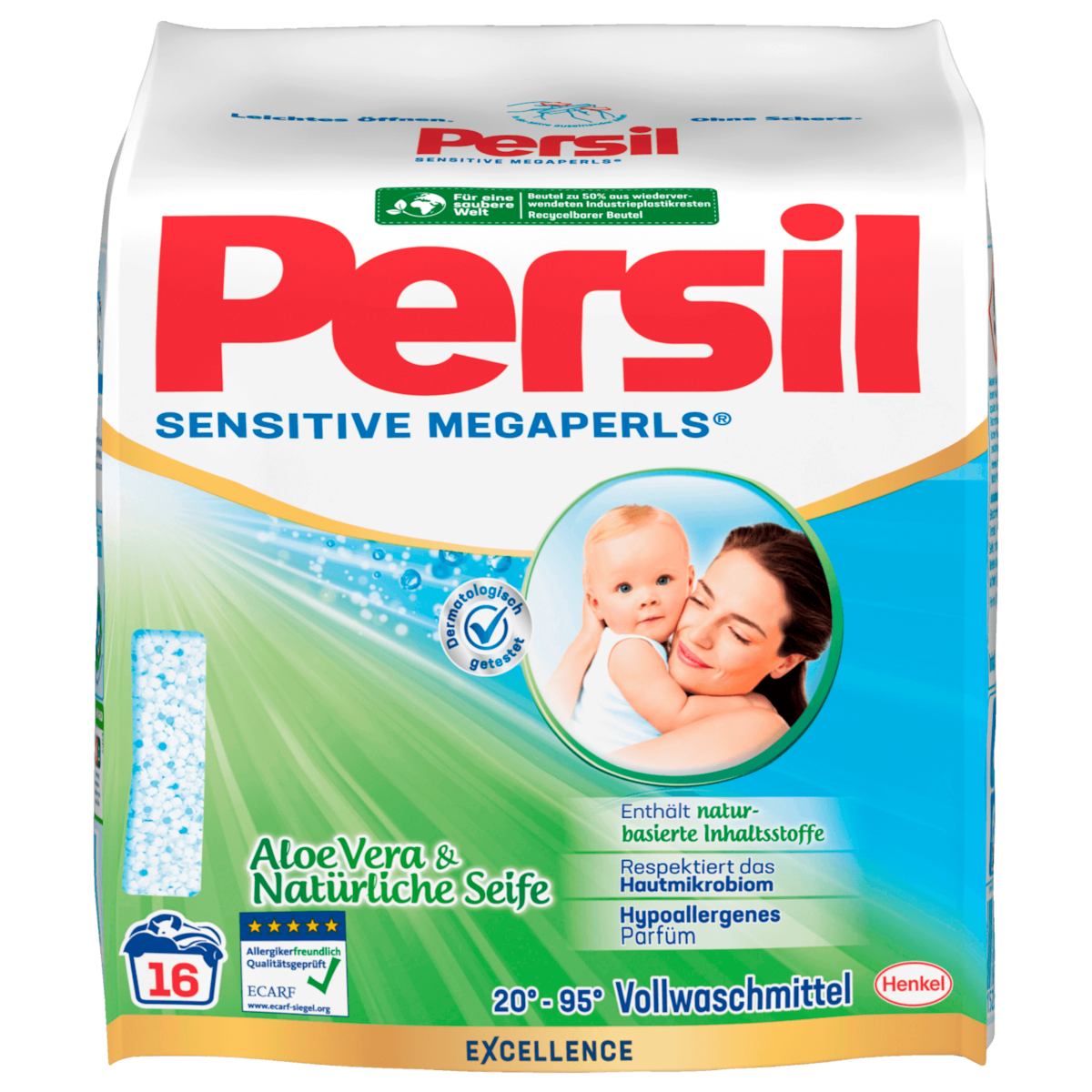 Persil Volwasmiddel Sensitive Megaperls 1,04kg 16WL