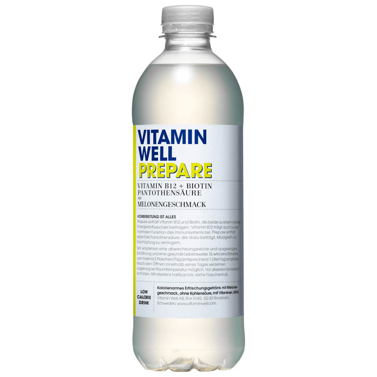 Vitamin Well Prepare Verfrissingsdrank 0,5l