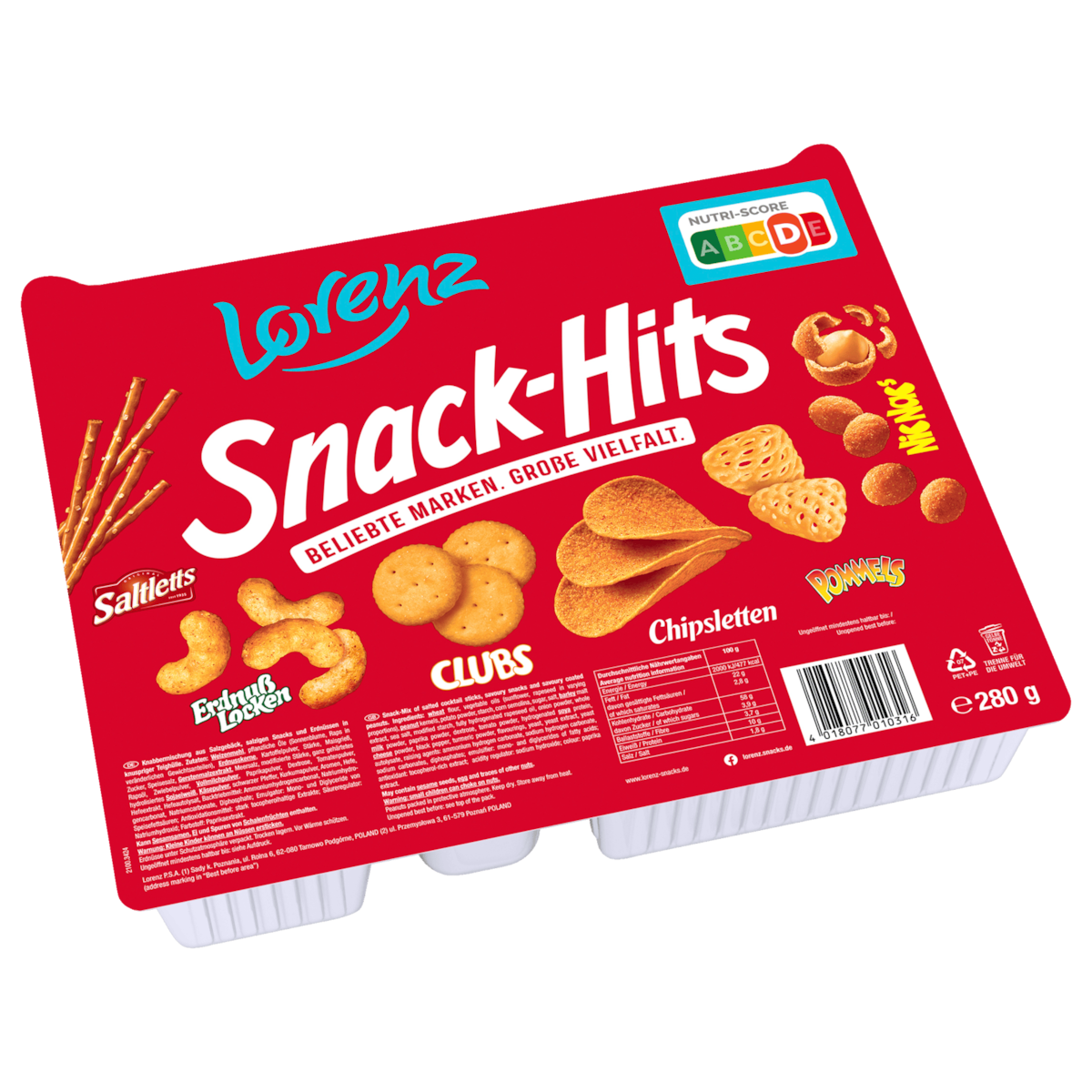 Lorenz Snack-Hits 280g