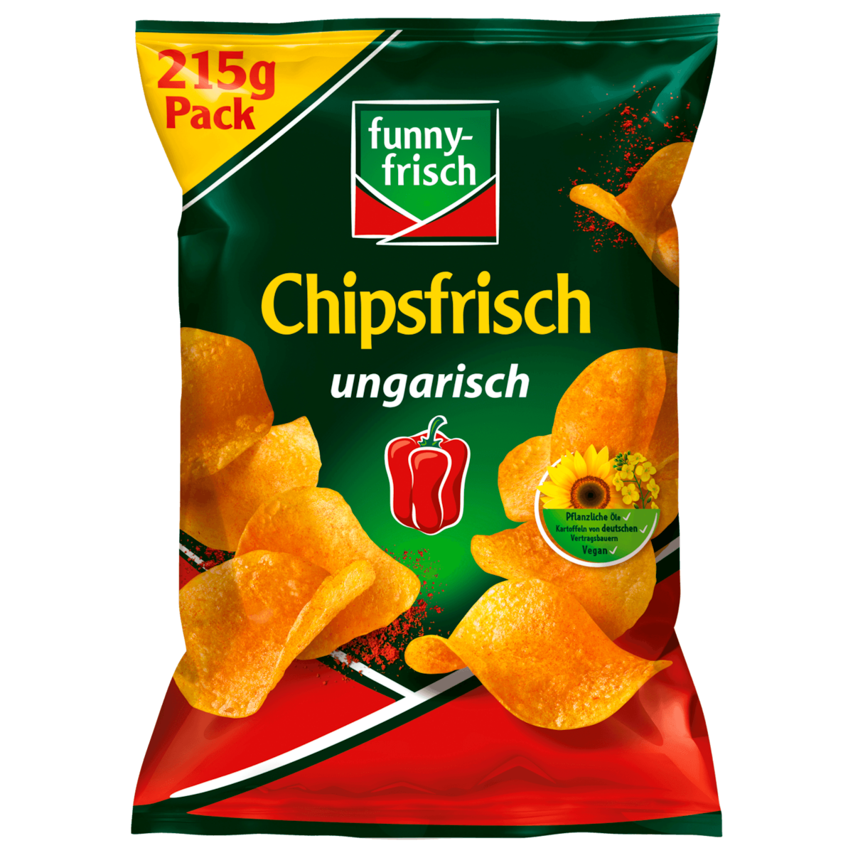 Funny-frisch Chipsfrisch ungarisch 215g