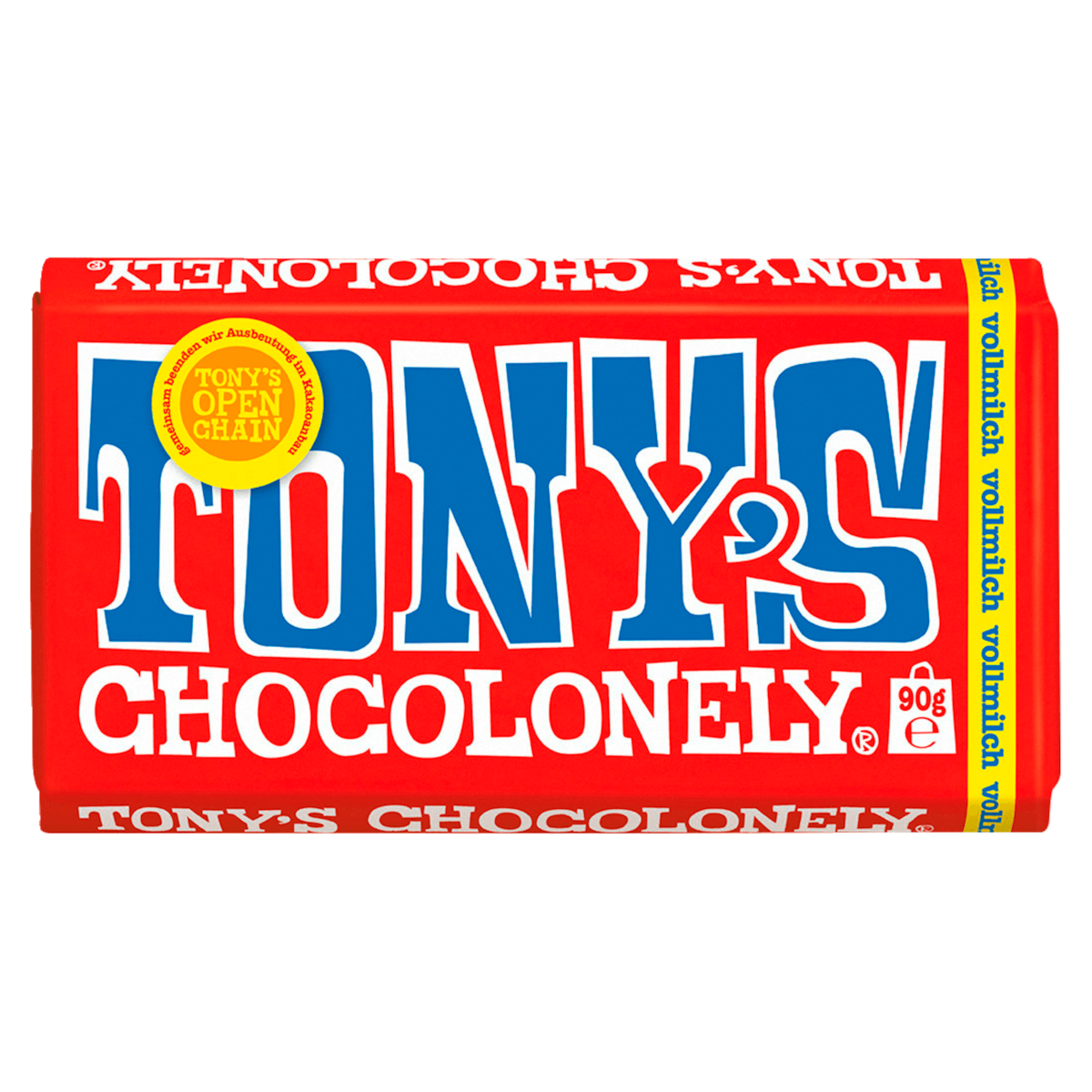Tony's Chocolonely Melkchocolade 90g