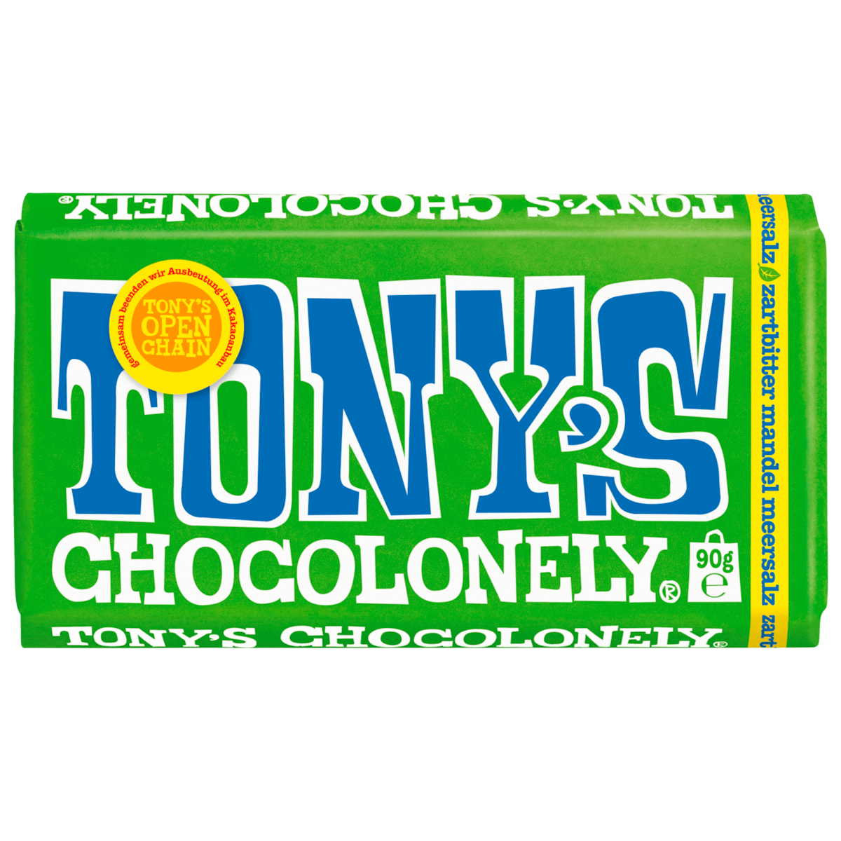 Tony's Chocolonely Puur Amandel Zeezout 90g