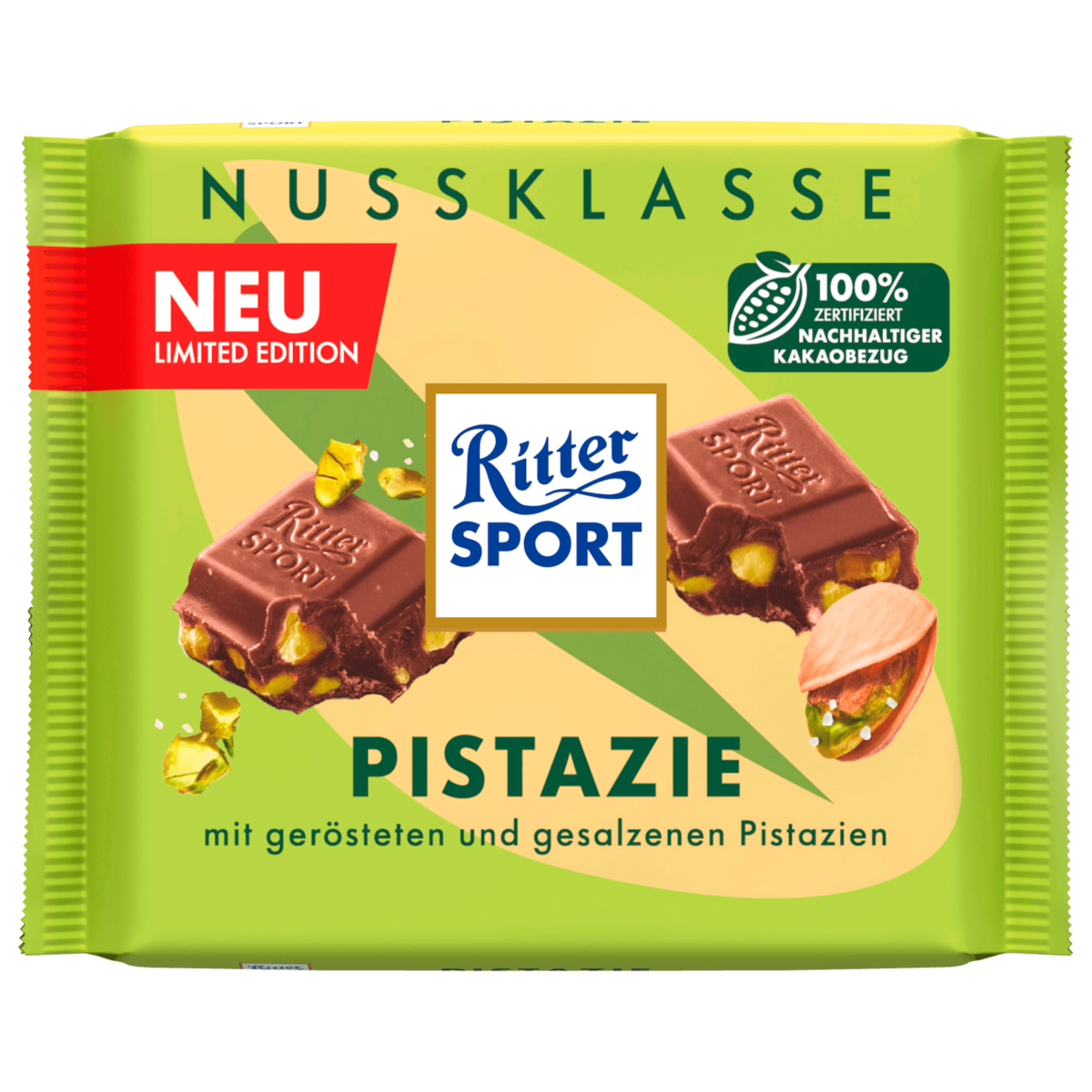 Ritter Sport Notenklasse Pistache 100g