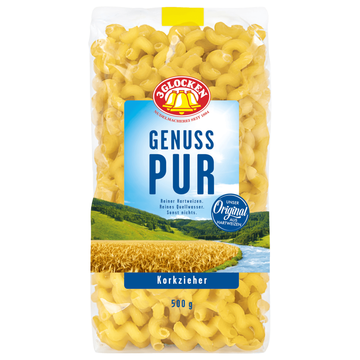 3 Glocken Genuss Pur Pasta 500g