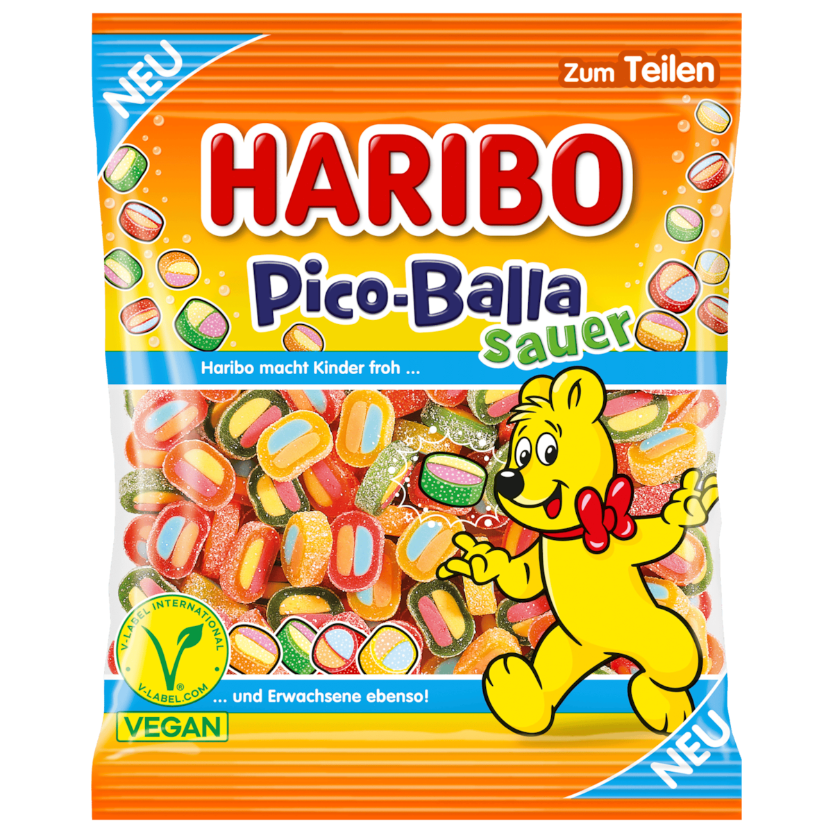 Haribo Pico-Balla Sauer 160g