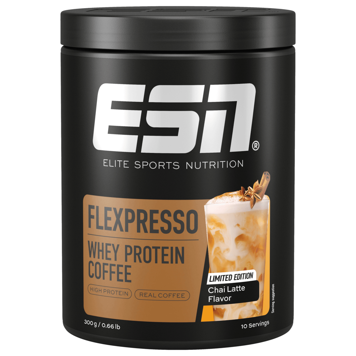 ESN Flexpresso Whey Protein Coffee Chai Latte 300g