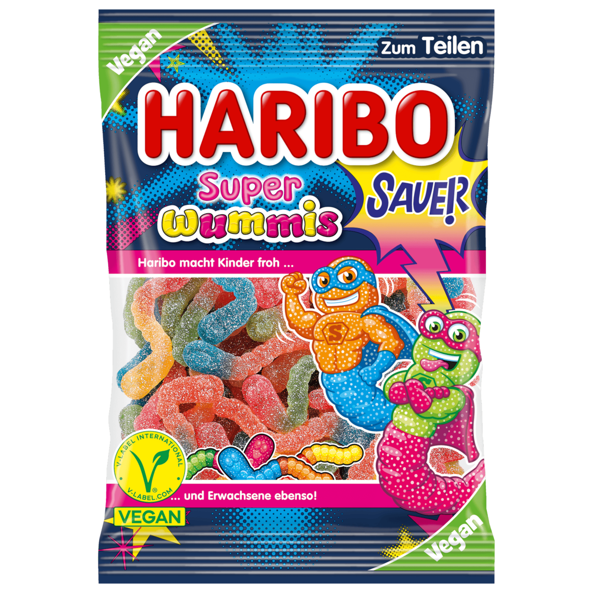 Haribo Super Wummis vegan 175g
