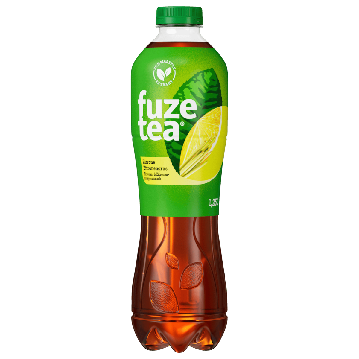 Fuze Tea Zwarte thee Citroen Citroengras 1,25l
