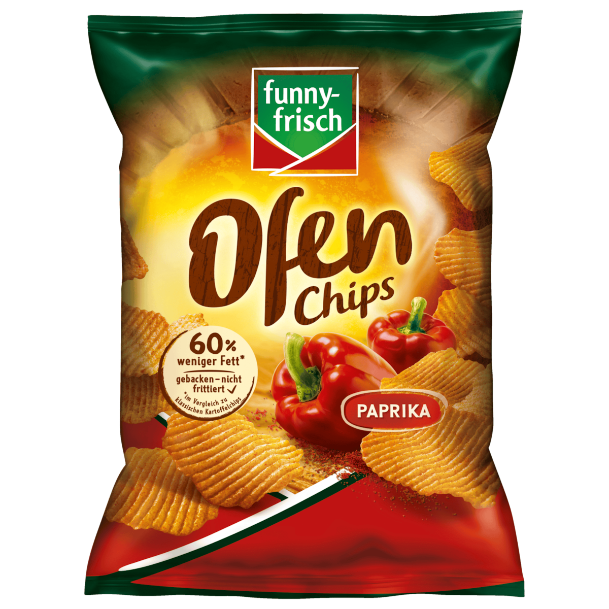 Funny-frisch Ofen Chips Paprika 115g