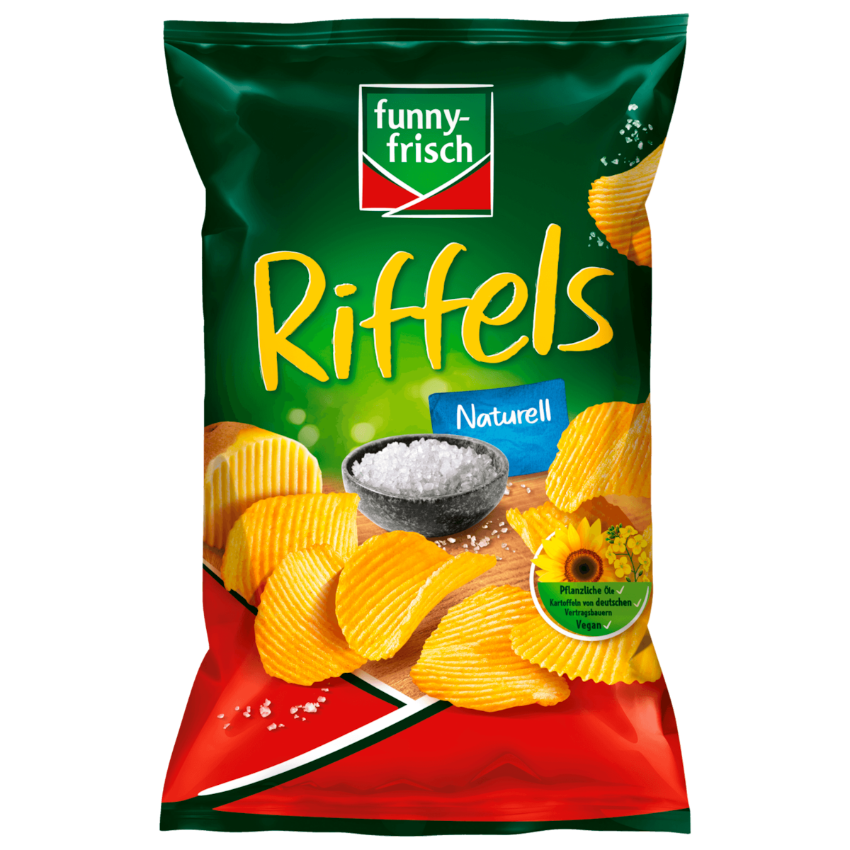 Funny-frisch Riffels Naturell 150g