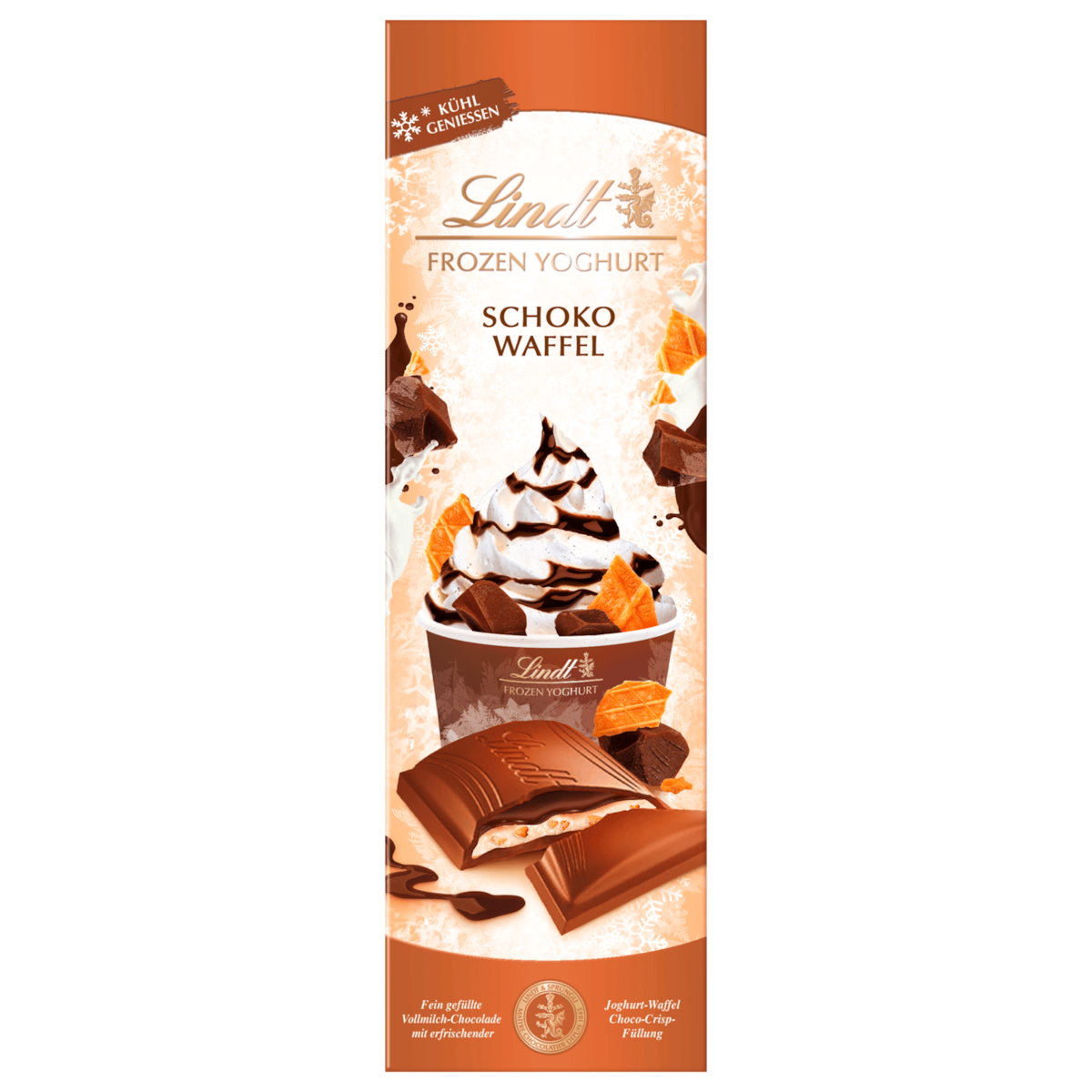 Lindt Froyo Choco-Wafel 100g