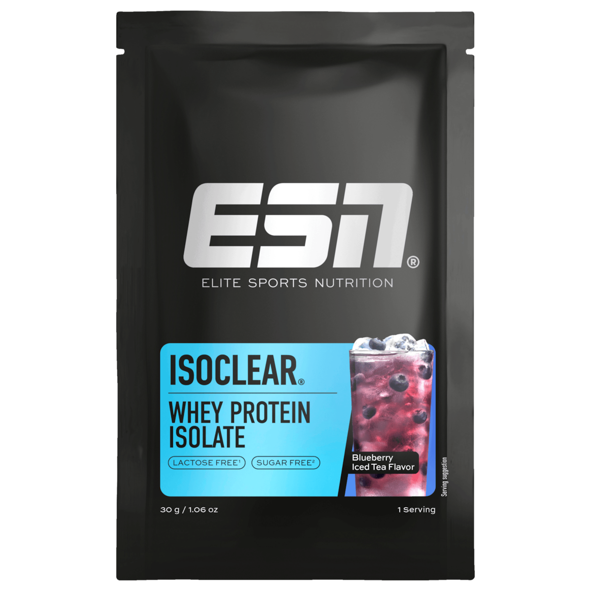 ESN Isoclear Whey Protein Isolate Blueberry Iced Tea 30g