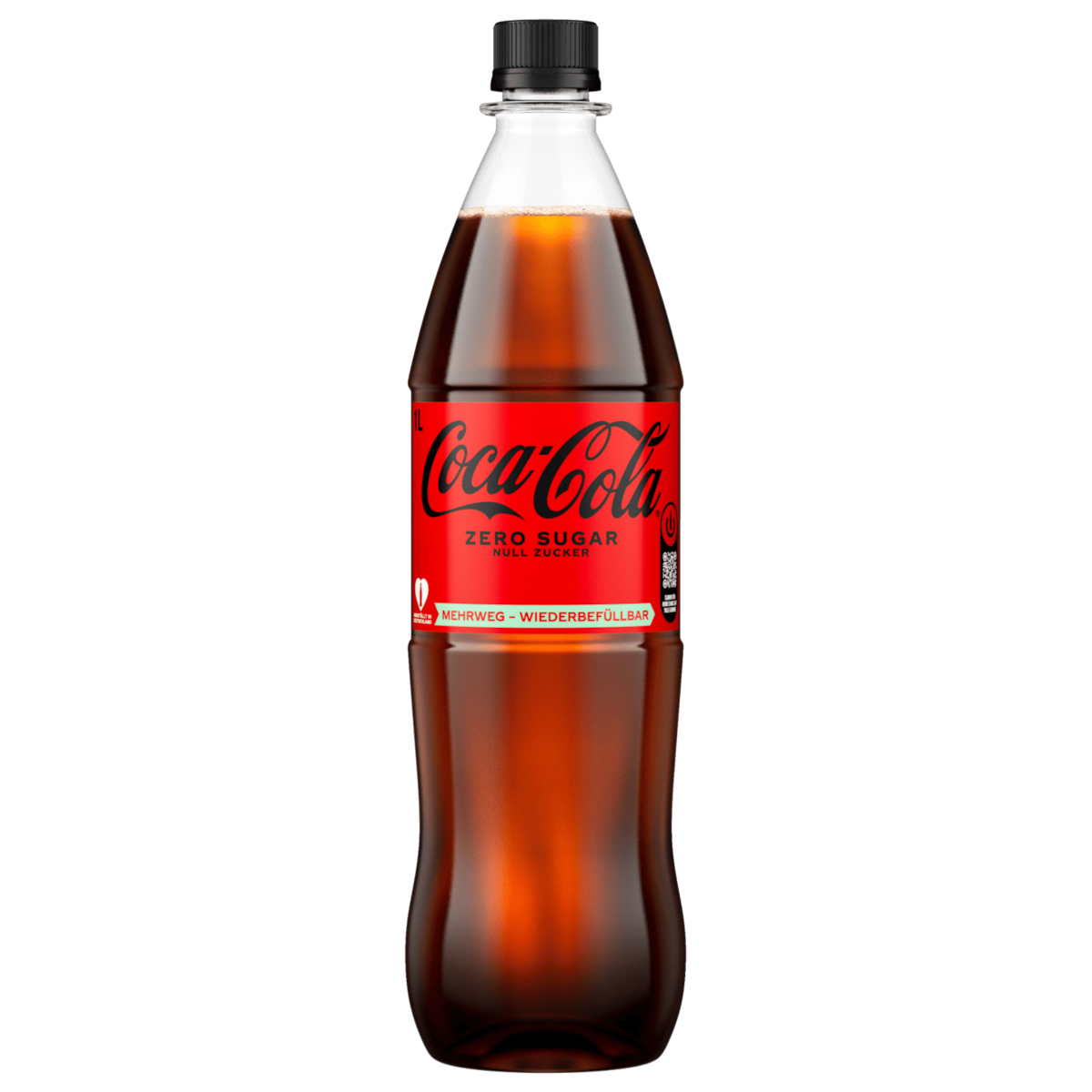 Coca-Cola Zero Suiker 1l