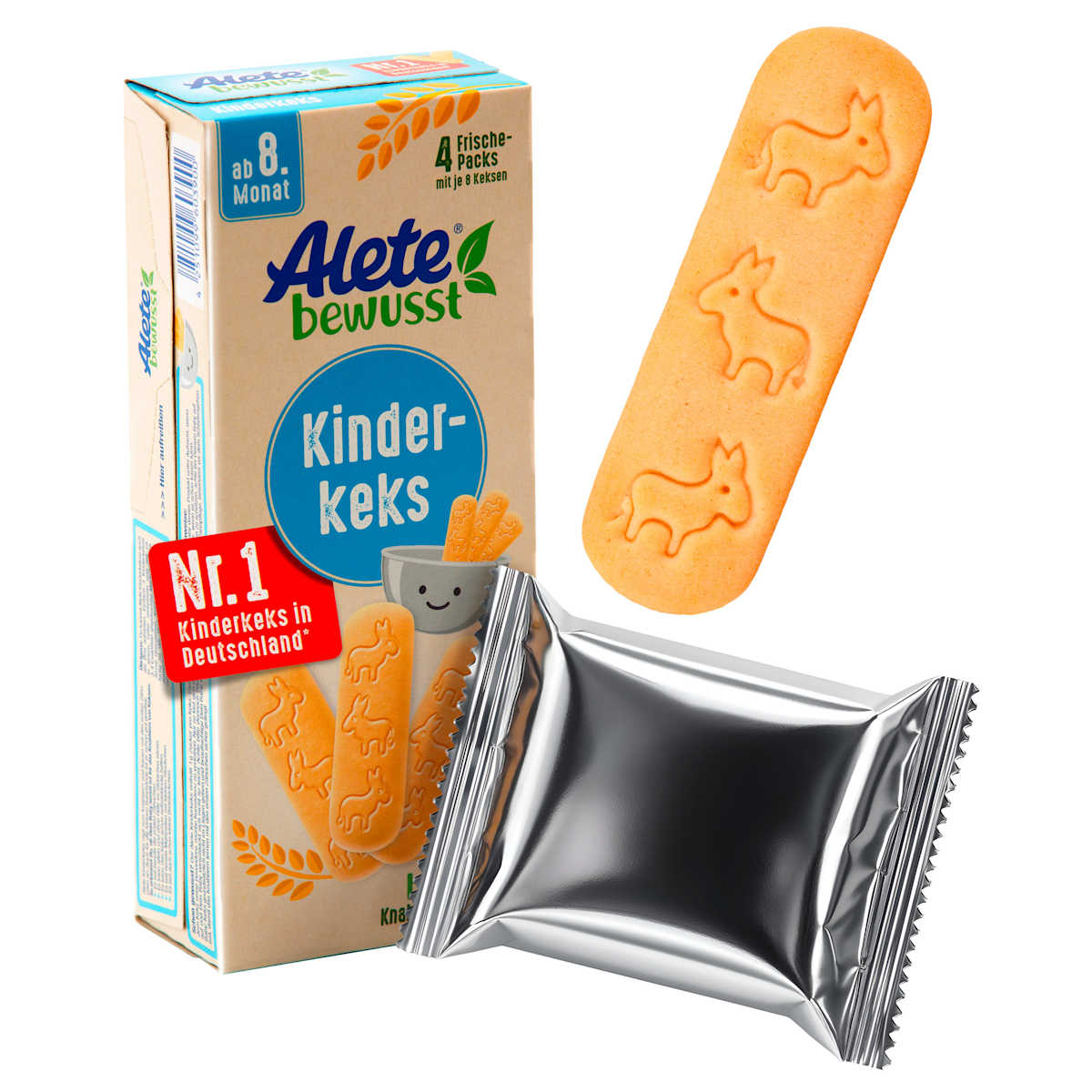 Alete Kinderkoekjes vanaf 8 maanden, 180 g