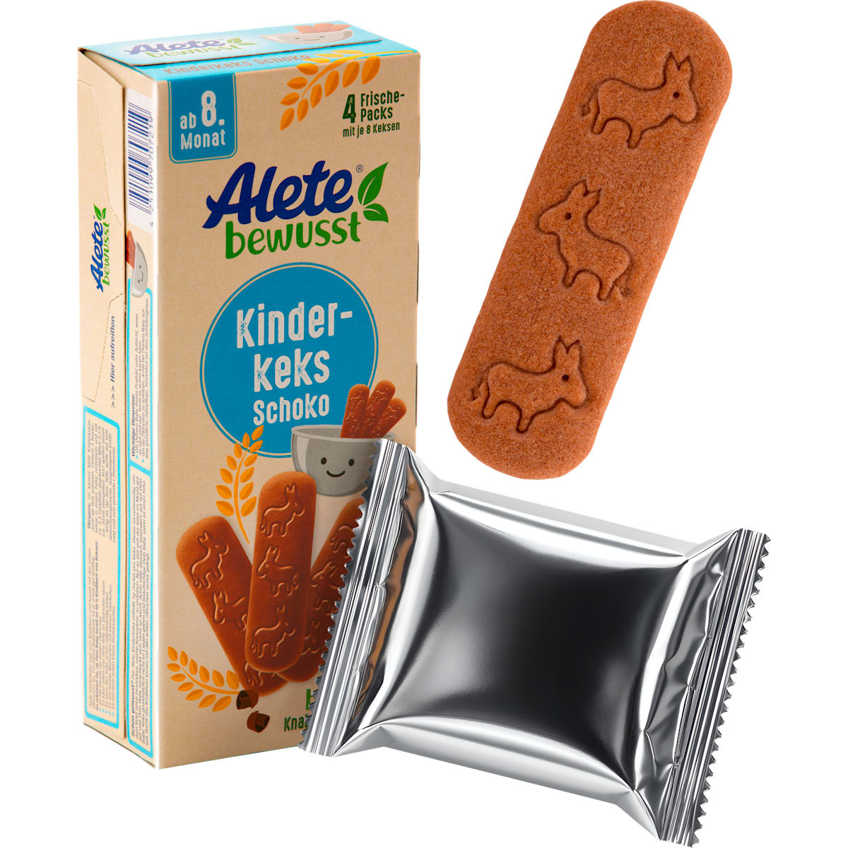 Alete Kinderkoekjes Choco vanaf 8 maanden, 180 g