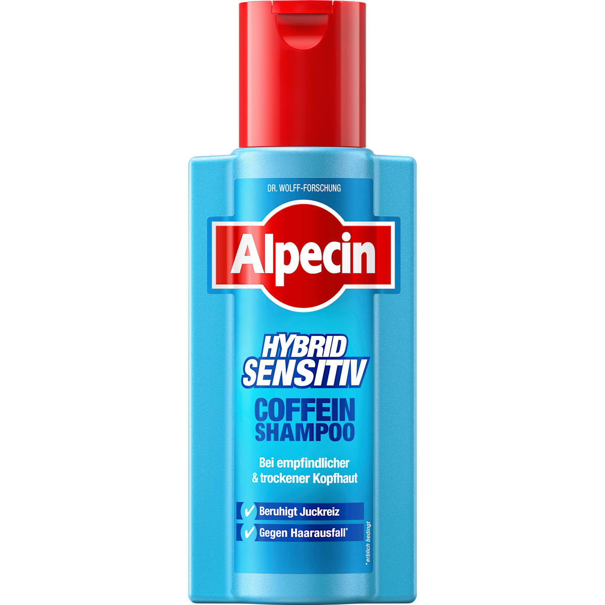 Alpecin Shampoo Hybrid sensitief Coffein, 250 ml
