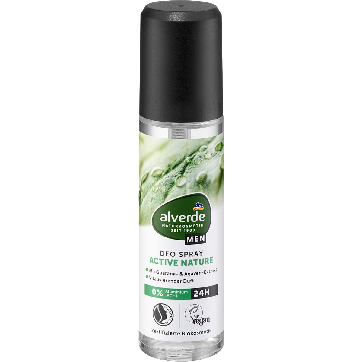 alverde MEN Deospray Active Nature, 75 ml