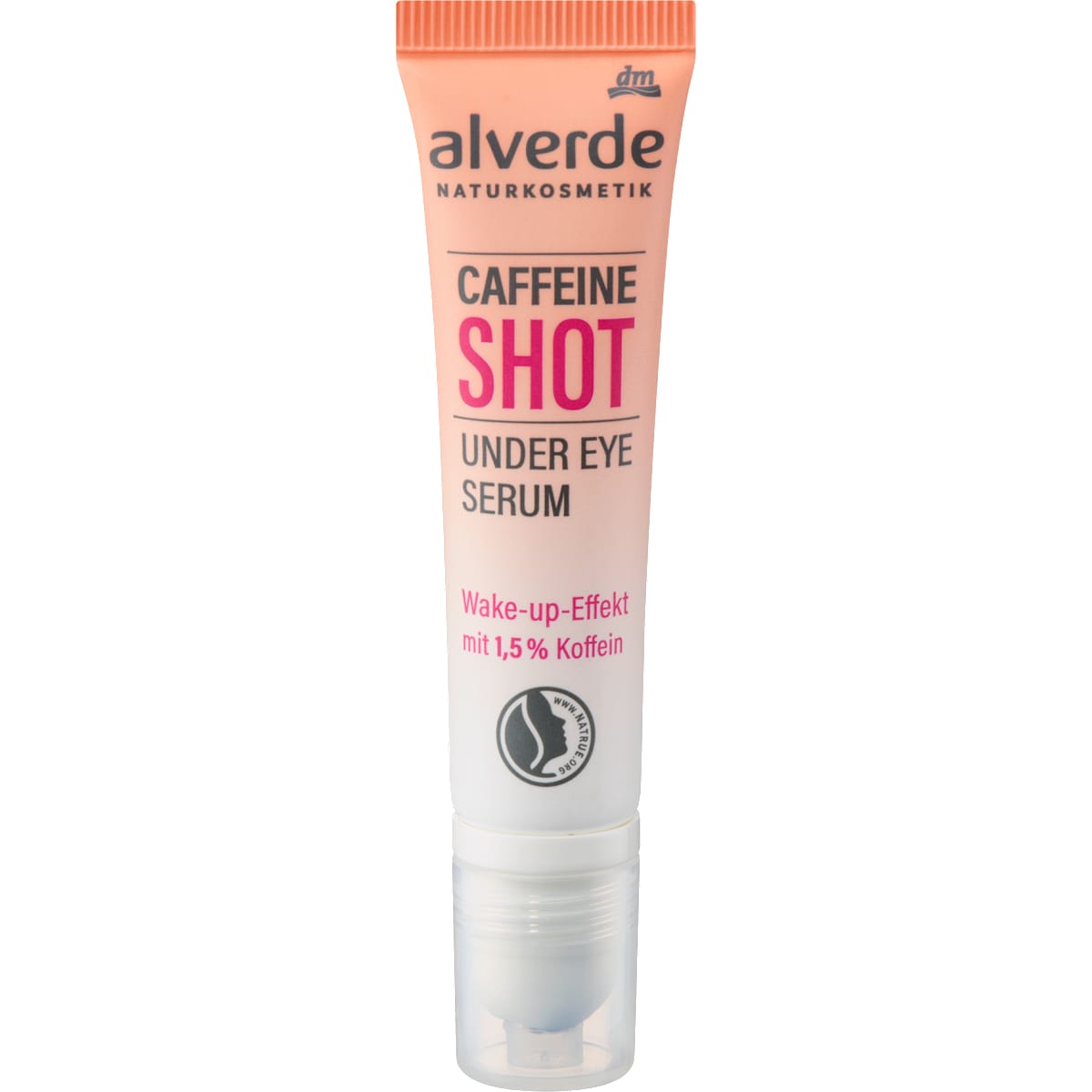 alverde Natuurcosmetica Augenserum Under Eye Caffeine Shot, 15 ml